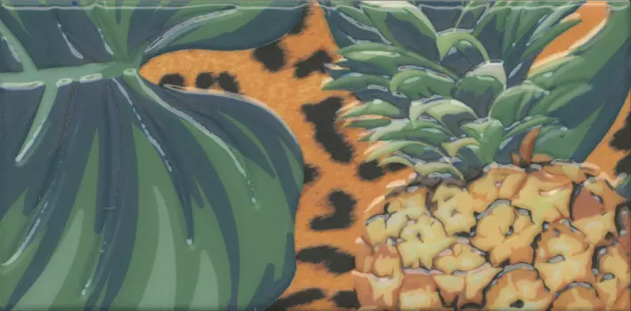 Керамическая плитка Kerama Marazzi Декор Пальмейра 5, 9,9х20