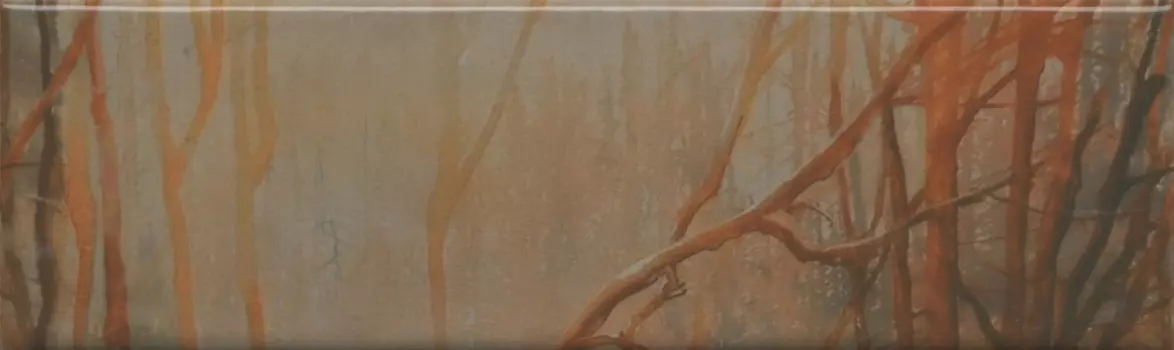 Керамическая плитка Kerama Marazzi Декор Тракай 4 глянцевый 8,5х28,5