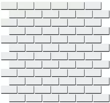 Керамическая плитка Kerama Marazzi Декор Турнон белый мозаичный матовый 32х30