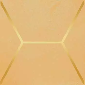 Керамическая плитка Kerama Marazzi Декор Витраж желтый глянцевый 15х15