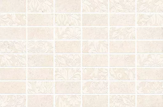Керамическая плитка Kerama Marazzi Декор Золотой пляж светлый бежевый мозаичный матовый 20х30