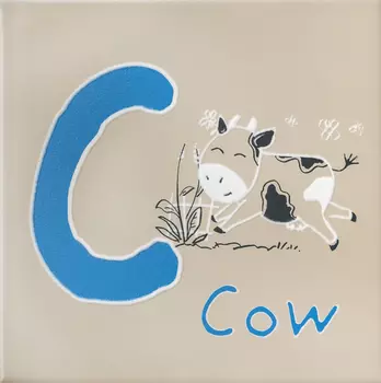 Керамическая плитка Kerama Marazzi Декор Зоопарк «C» матовый 20х20