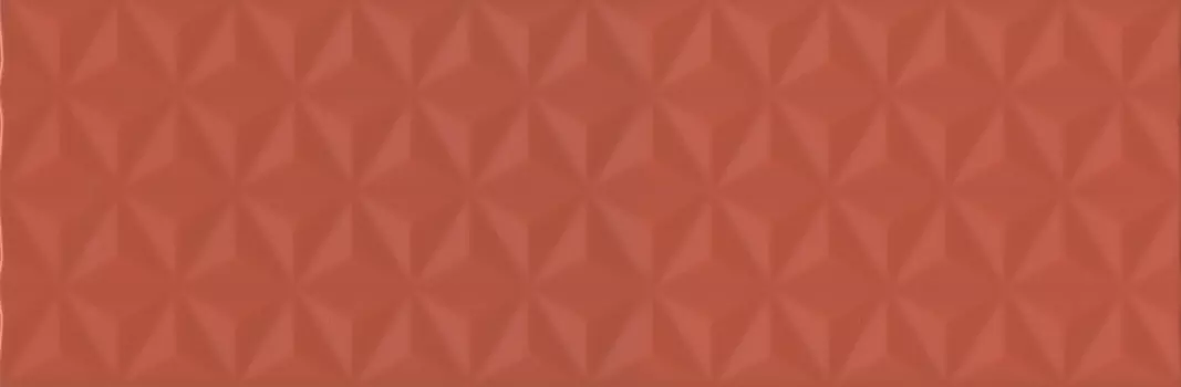 Керамическая плитка Kerama Marazzi Диагональ красный структура матовый обрезной 25х75