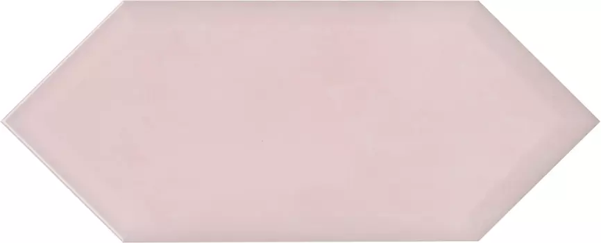 Керамическая плитка Kerama Marazzi Фурнаш грань розовый светлый глянцевый 14х34