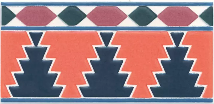 Керамическая плитка Kerama Marazzi HGD\A321\16000 Декор Алькасар глянцевый 7,4х15