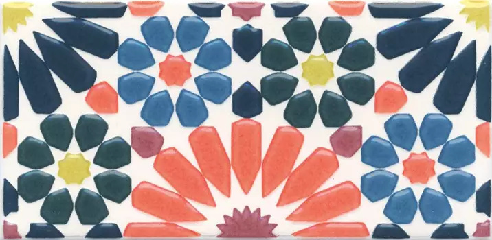 Керамическая плитка Kerama Marazzi HGD\A323\16000 Декор Алькасар глянцевый 7,4х15