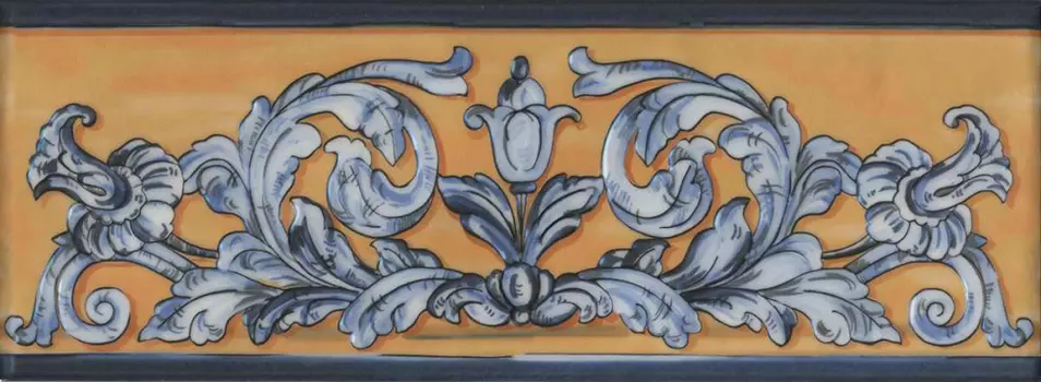 Керамическая плитка Kerama Marazzi HGD\B348\15129 Декор Площадь Испании глянцевый 15х40