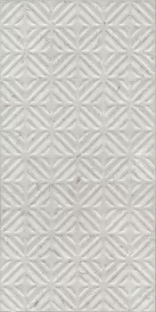 Керамическая плитка Kerama Marazzi Карму структура серый светлый матовый обрезной 30х60