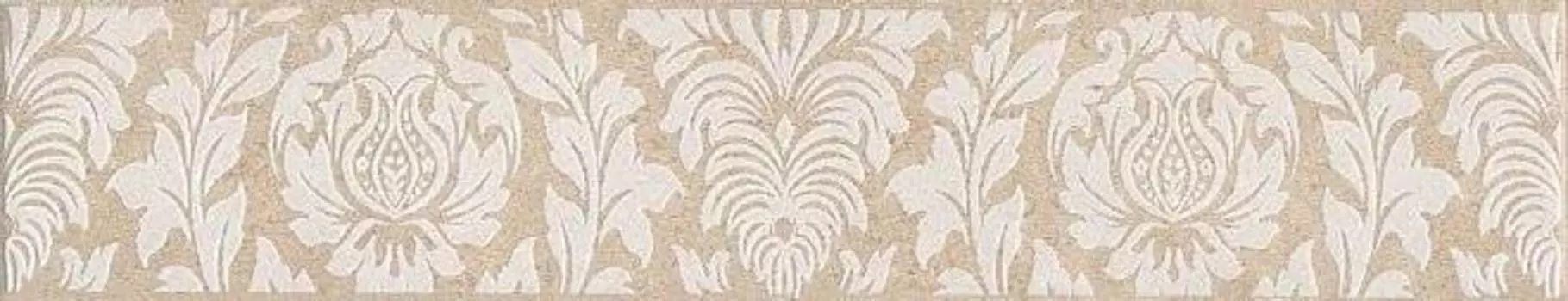 Керамическая плитка Kerama Marazzi Керамический бордюр 30x5,7 Золотой пляж тёмный бежевый матовый