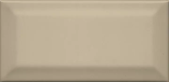 Керамическая плитка Kerama Marazzi Клемансо бежевый тёмный грань глянцевый 7,4х15