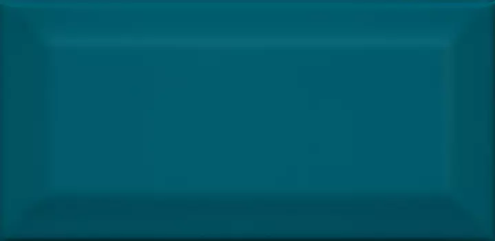 Керамическая плитка Kerama Marazzi Клемансо бирюзовый грань глянцевый 7,4х15