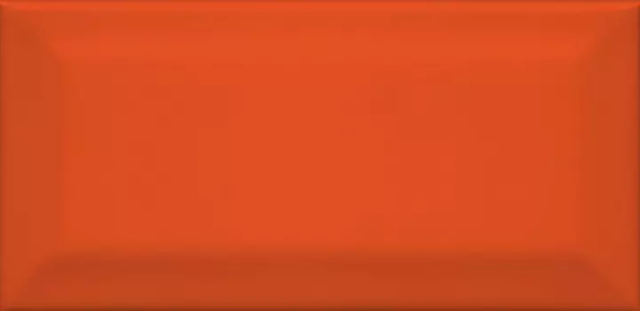 Керамическая плитка Kerama Marazzi Клемансо оранжевый грань глянцевый 7,4х15