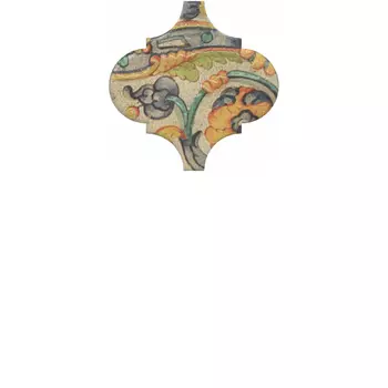 Керамическая плитка Kerama Marazzi OP\A164\65000 Декор Арабески котто орнамент матовый 6,5х6,5