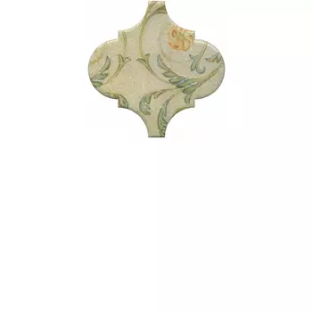 Керамическая плитка Kerama Marazzi OP\A165\65000 Декор Арабески котто орнамент матовый 6,5х6,5