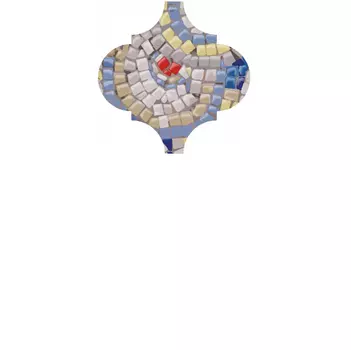 Керамическая плитка Kerama Marazzi OP\A169\65000 Декор Арабески Майолика Гауди глянцевый 6,5х6,5