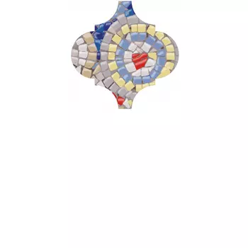 Керамическая плитка Kerama Marazzi OP\A170\65000 Декор Арабески Майолика Гауди глянцевый 6,5х6,5