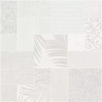 Керамическая плитка Kerama Marazzi Панно Тассо белый матовый обрезной 60х60