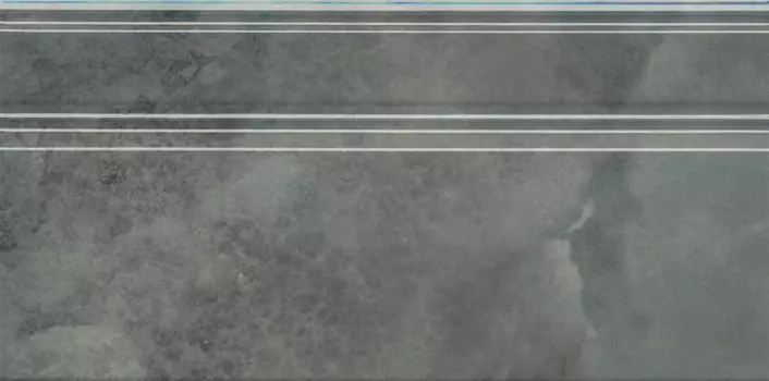 Керамическая плитка Kerama Marazzi Плинтус Джардини серый темный глянцевый обрезной 20х40