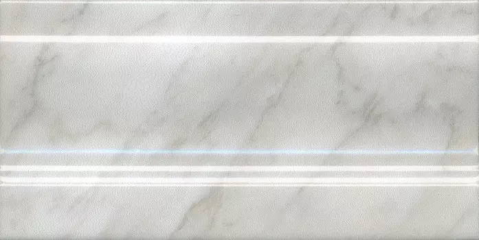 Керамическая плитка Kerama Marazzi Плинтус Каприччо белый глянцевый 20х10