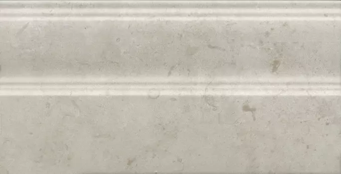 Керамическая плитка Kerama Marazzi Плинтус Карму серый светлый матовый обрезной 30х15