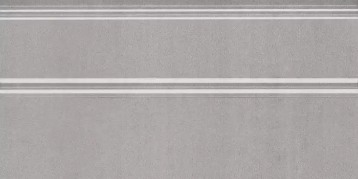 Керамическая плитка Kerama Marazzi Плинтус Марсо серый матовый обрезной 30х15