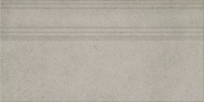 Керамическая плитка Kerama Marazzi Плинтус Монсеррат серый светлый матовый обрезной 20х40