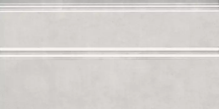 Керамическая плитка Kerama Marazzi Плинтус Сад Моне белый глянцевый обрезной 30х15