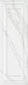 Керамическая плитка Kerama Marazzi Прадо белый панель глянцевый обрезной 40х120