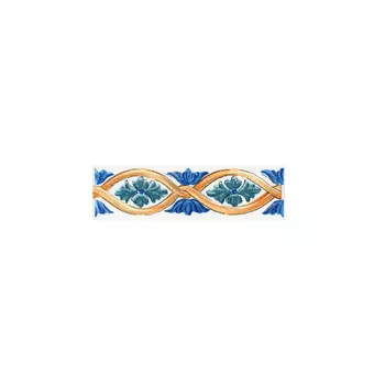 Керамическая плитка Kerama Marazzi STG\A492\1146H Бордюр Капри майолика 9,8х3