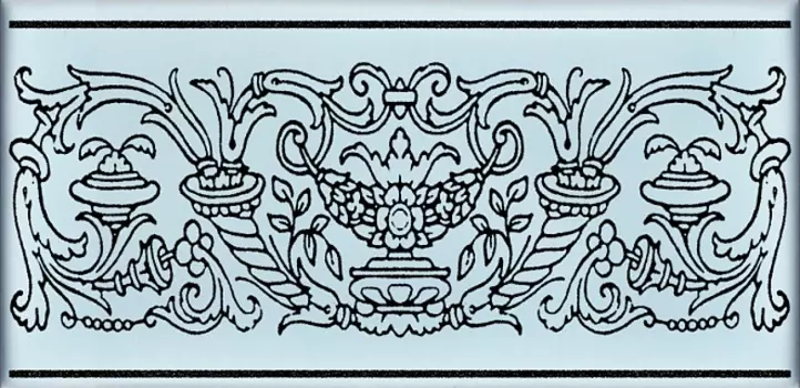 Керамическая плитка Kerama Marazzi STG\A509\16004 Керамический декор 7,4x15 Авеллино глянцевый