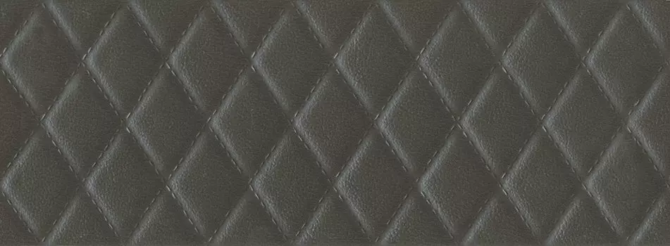 Керамическая плитка Kerama Marazzi Зимний сад чёрный структура матовый 15х40