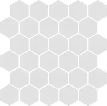 Керамогранит Kerama Marazzi Агуста белый натуральный 29,7х29,8 из 30 частей (5,2х6)