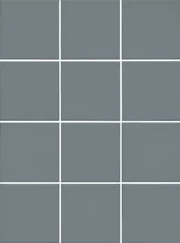 Керамогранит Kerama Marazzi Агуста синий матовый из 12 частей 9,8x9,8