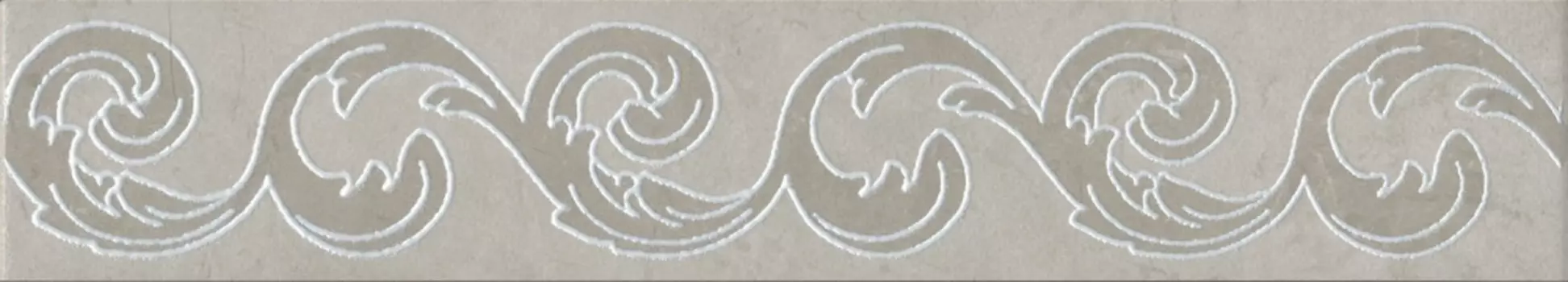 Керамогранит Kerama Marazzi Бордюр Монсанту серый светлый 40,2х7,2