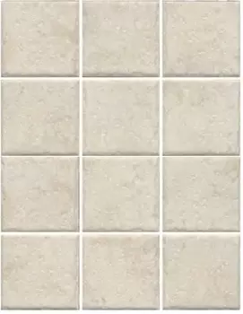 Керамогранит Kerama Marazzi Брюссель бежевый светлый матовый из 12 частей 9,8х9,8