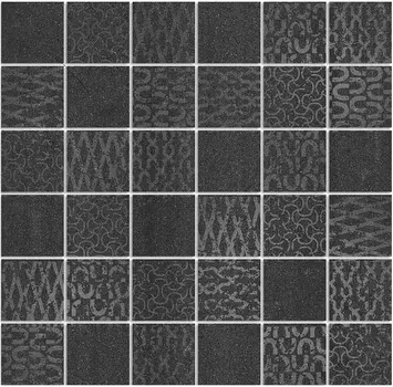 Керамогранит Kerama Marazzi DD200820\MM Декор Про Дабл черный мозаичный 30х30