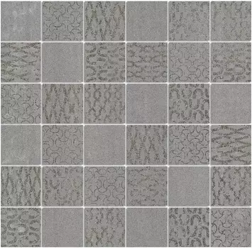 Керамогранит Kerama Marazzi DD2010\MM Декор Про Дабл серый темный мозаичный 30х30