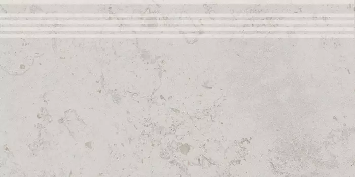Керамогранит Kerama Marazzi DD205320R\GR Ступень Про Лаймстоун серый светлый натуральный обрезной 60х30