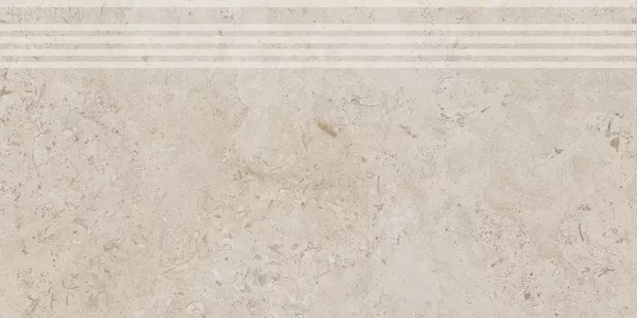 Керамогранит Kerama Marazzi DD205520R\GR Ступень Про Лаймстоун бежевый натуральный обрезной 60х30