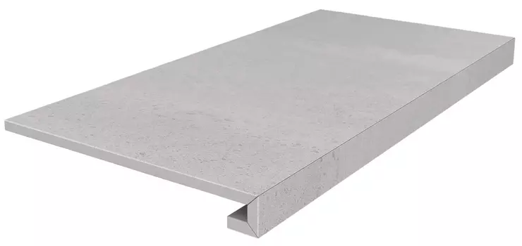 Керамогранит Kerama Marazzi DD602020R\GCF Ступень клееная Про Матрикс серый светлый обрезной 33х60