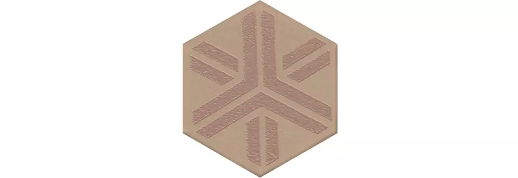 Керамогранит Kerama Marazzi Декор Агуста оранжевый матовый 5,2x6