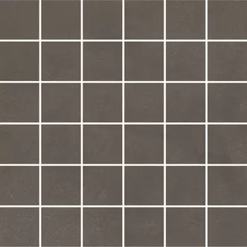 Керамогранит Kerama Marazzi Декор Про Чементо мозаичный коричневый тёмный матовый 30х30