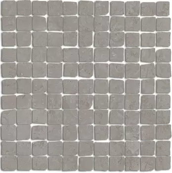 Керамогранит Kerama Marazzi Декор Про Лаймстоун Спакко мозаичный серый матовый 20х20