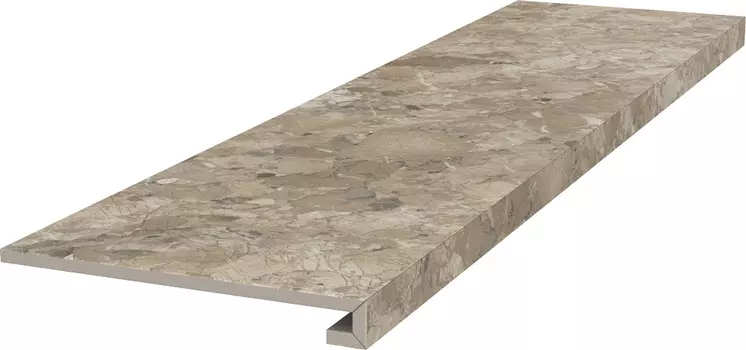 Керамогранит Kerama Marazzi DL503020R\GCF Ступень клееная Ирпина бежевый обрезной 119,5х33
