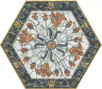 Керамогранит Kerama Marazzi HGD\A381\SG2700L Декор Парк Гуэля лаппатированный 29х33,4