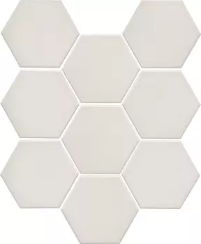 Керамогранит Kerama Marazzi Кальсада белый натуральный из 9 частей 12x10,4