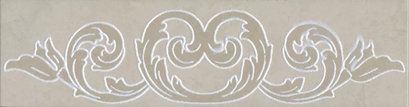 Керамогранит Kerama Marazzi Подступенок Монсанту бежевый светлый 40,2х10,6