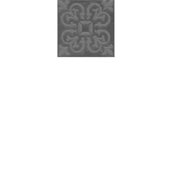 Керамогранит Kerama Marazzi SBD023\DD2021 Вставка Про Матрикс антрацит 9,5х9,5