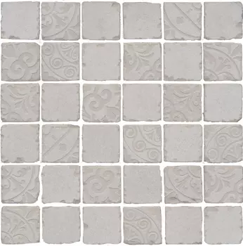 Керамогранит Kerama Marazzi SBM005\DD640320 Декор Про Фьюче серый светлый мозаичный 30х30