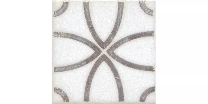 Керамогранит Kerama Marazzi STG\A405\1266H Вставка Амальфи орнамент коричневый 9,8х9,8